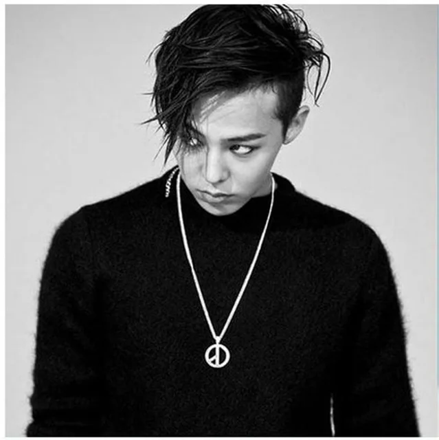 Kpop Bigbang GD G Peaceminusone Same Style Logo Necklace props|props| - AliExpress