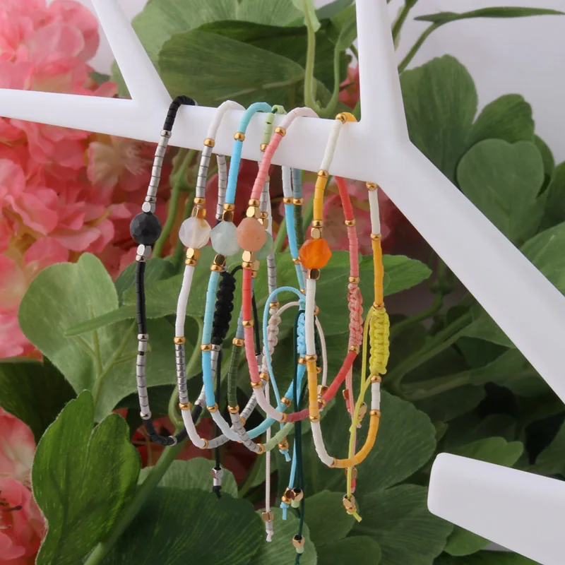 

NeeFu WoFu bead Bracelet Bohemian Exquisite Bracelets For Women Summer Beach Colorful Jewelry Pulseras Insta Fashio