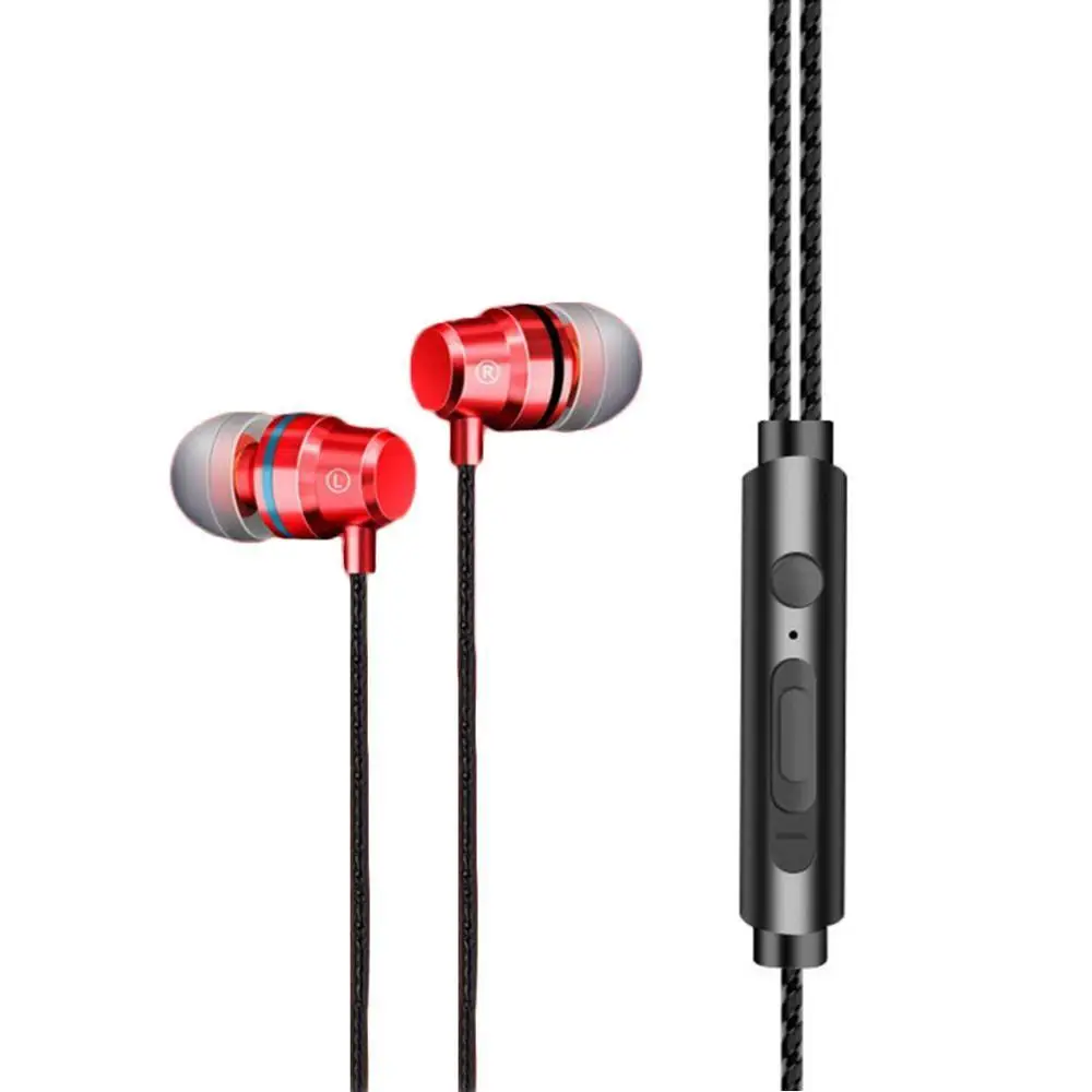 

Wired Earphones Type-C Interface Metal Headsets Line Control With Mic for MI 6/Note 3 /MIX 2 for LE 2/3 Series