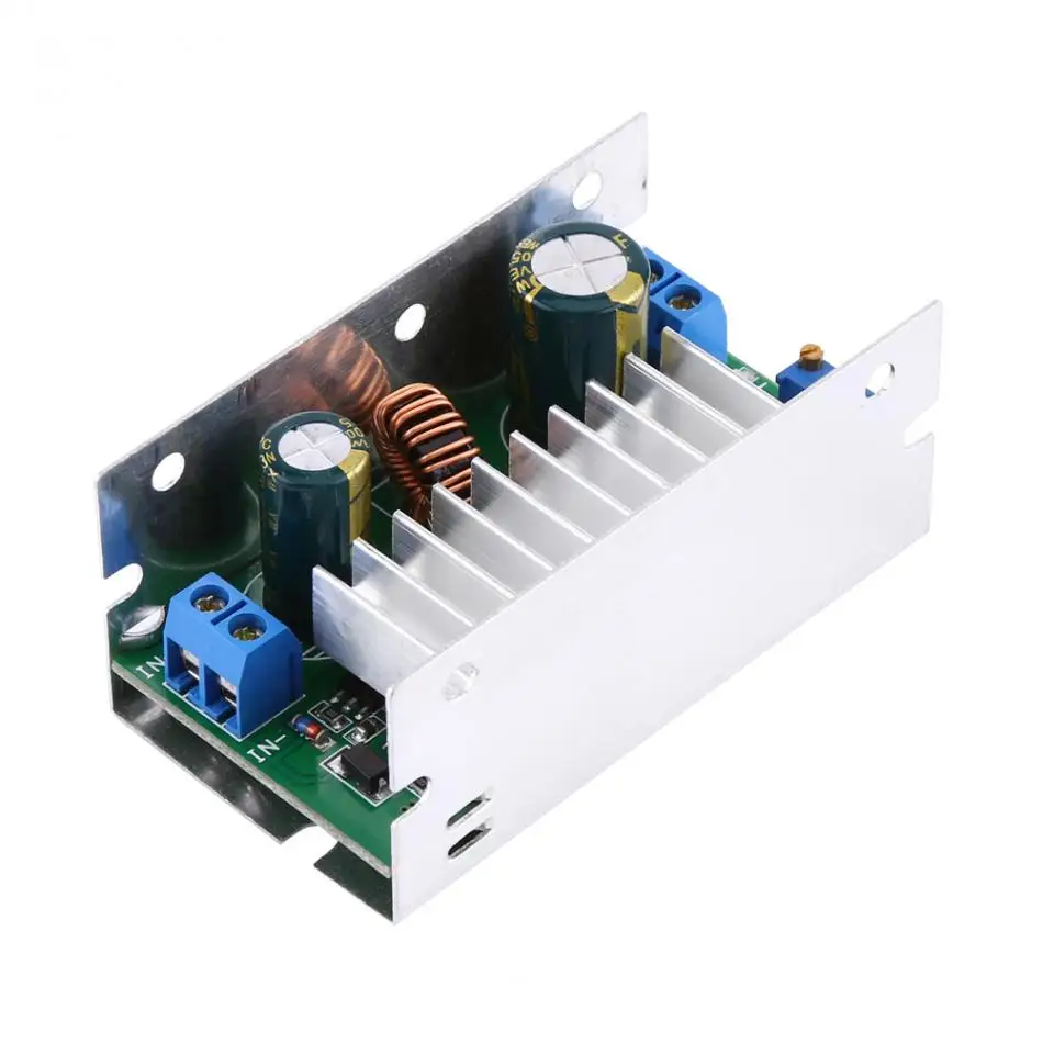 Power Converters Boost Converter 200W 7A 6-35V to 6-55V High Power Step Up Boost Converter Charger Module with Aluminum Case
