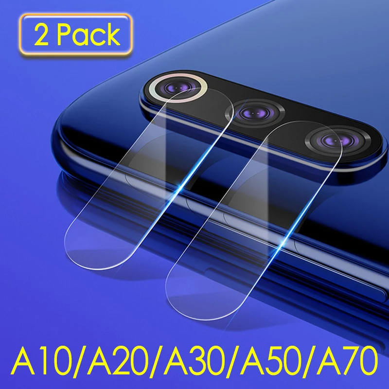 

2 Pcs A70 Lens Glass Protector On For Samsung Galaxy A50 A30 A20 A10 Camera Protective A 50 30 70 20 10 Len Soft Film Tremp Glas
