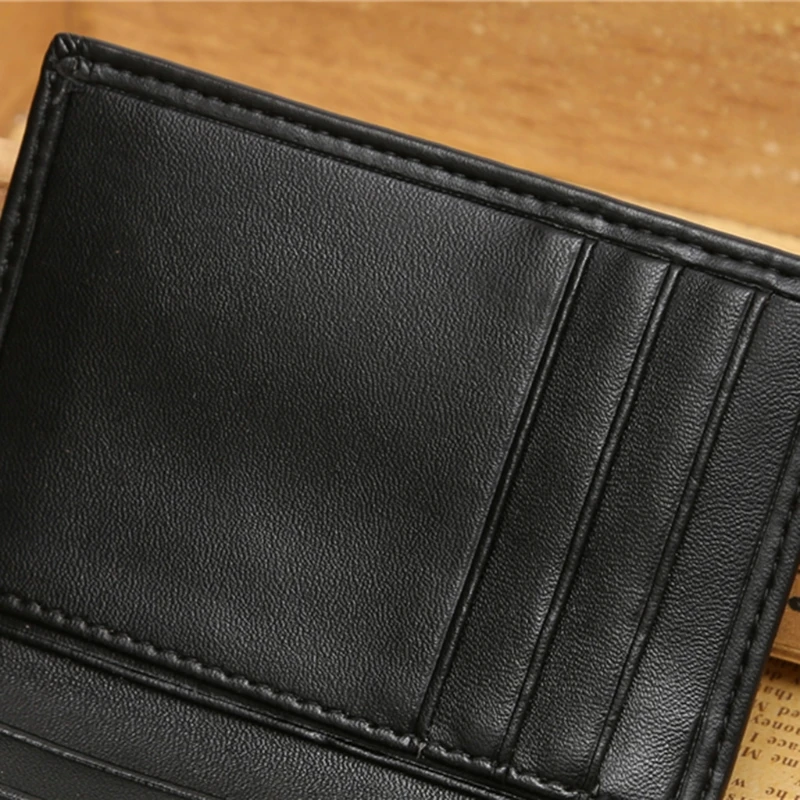 Новая мода RFID кошелек мужской маленький двойной искусственная кожа карман для денег ID кредитный держатель для карт Карманный держатель для карт s