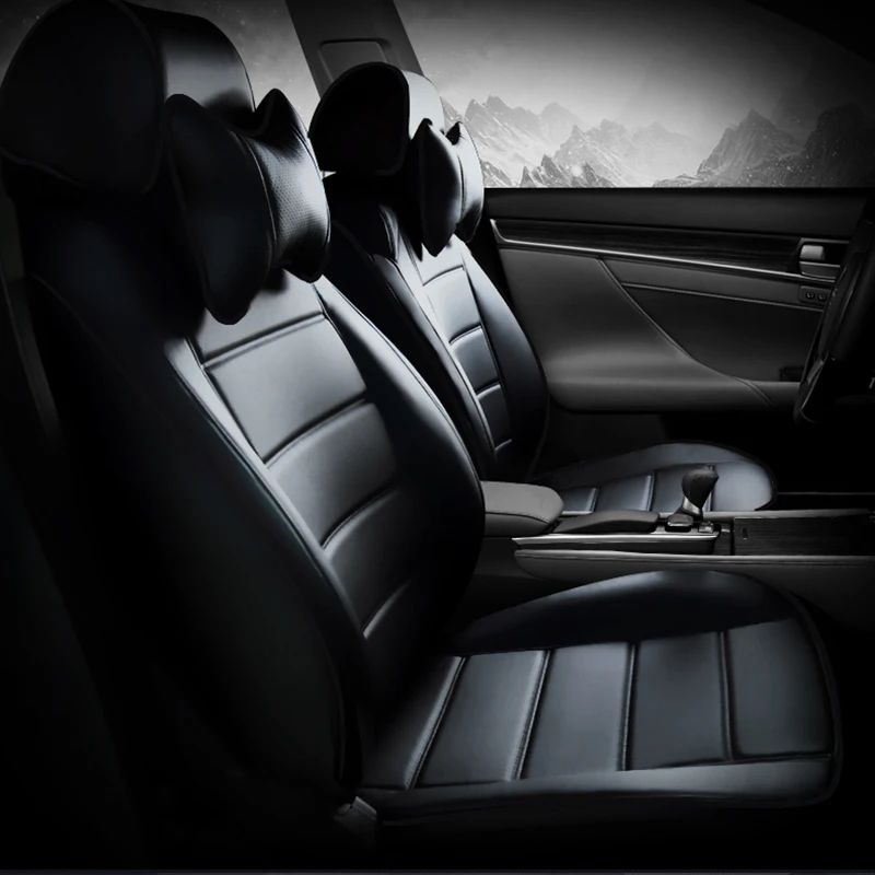 XWSN Custom Leather Car Seat Cover For kia rio 3 ceed sportage 2018