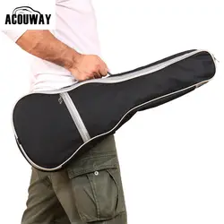Acouway 21 дюймов 23 дюймов 26 дюймов Высокое качество Гавайские гитары укулеле сумка с 5 мм подкладка из хлопка Гавайи маленькая гитара сумка