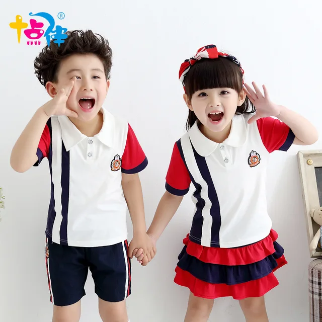 School clothes set for boys girls tennis kids sports suit summer