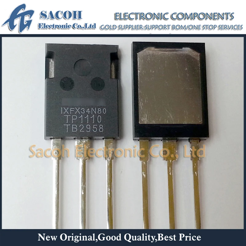 Бесплатная доставка 10 шт. IXFX34N80 или IXFX38N80Q2 IXFX27N80Q IXFX27N80 PLUS247 34A 800V HiPerFET | Инструменты для кабеля -33036429113