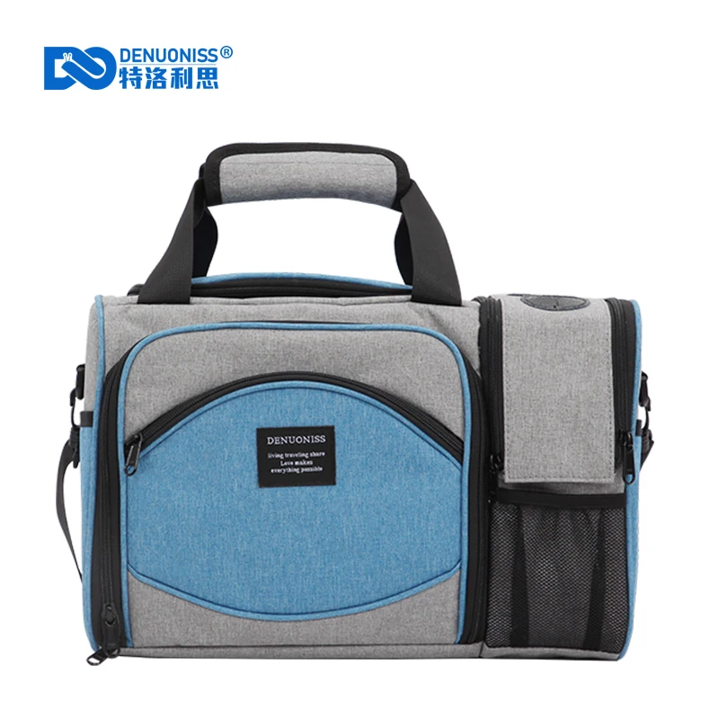 US $35.99 Denuoniss New 2020 Waterproof Picnic Bag Insulated Portable Fabric Thermal Cooler Bag Large Volume Storage Male Beer Wine Bag