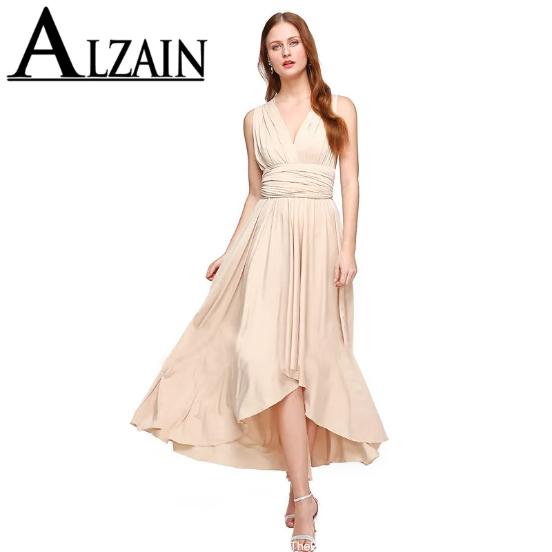 

2020 Women Sexy Off Shoulder Dress Long Boho Club Red Bandage Dress Party Multiway Bridrsmaids Convertible Robe