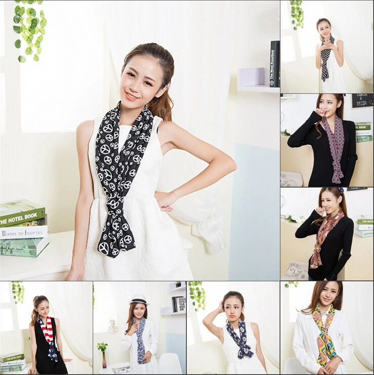 New Arrival Korean Design All Match Scarves Fashion Multi Pattern