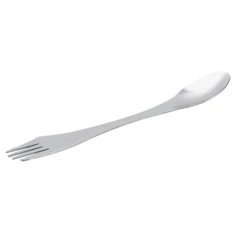3 в 1 из нержавеющей стали Spork Ложка Вилка столовые приборы посуда комбо для