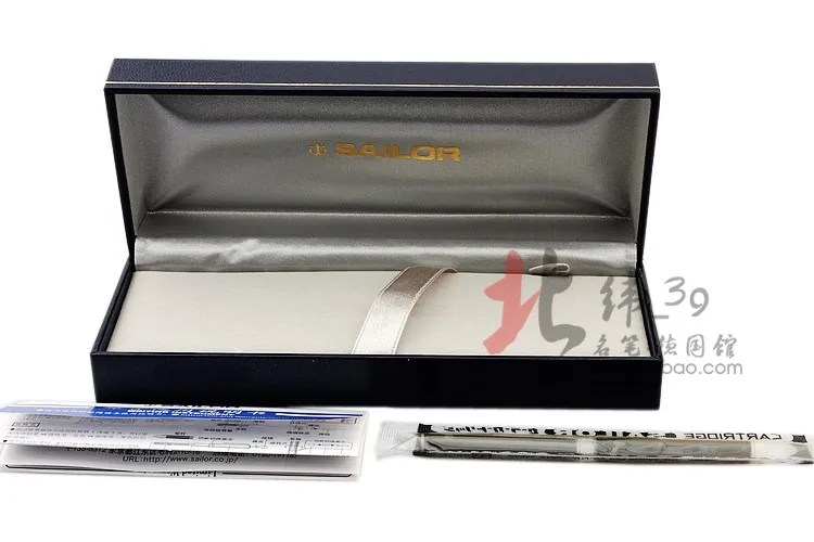 Япония моряк 1521 стандарт Торпедо 21 к перьевая ручка золотого цвета
