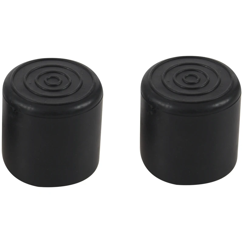 

PVC Soft Glue Round Table Foot Cover Protector 25mm Inner Dia 2 Pcs