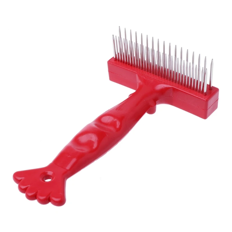 

Pet Dog Cat Hair Fur Grooming Trimmer Flea Long Comb Brush Pet Cleaning Tool
