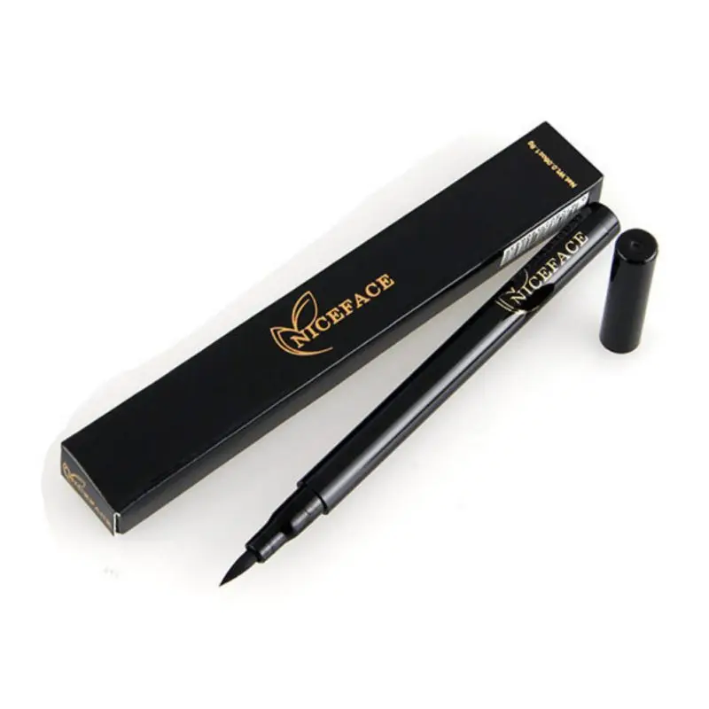 Waterproof Eyeliner Pencil Long lasting Black Eye Liner Pen Thin Lines Quick dry Makeup Cosmetic