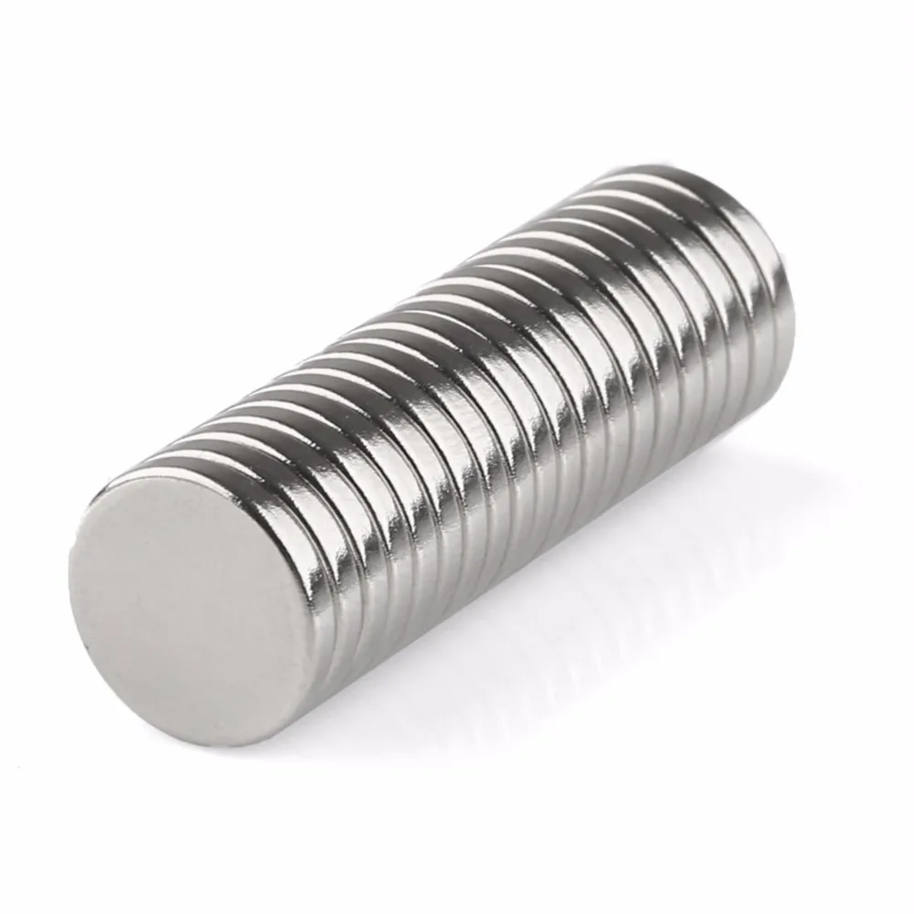 20pcs Super N35 Grade 10mm x 1.5mm Neodymium Sheet Rare