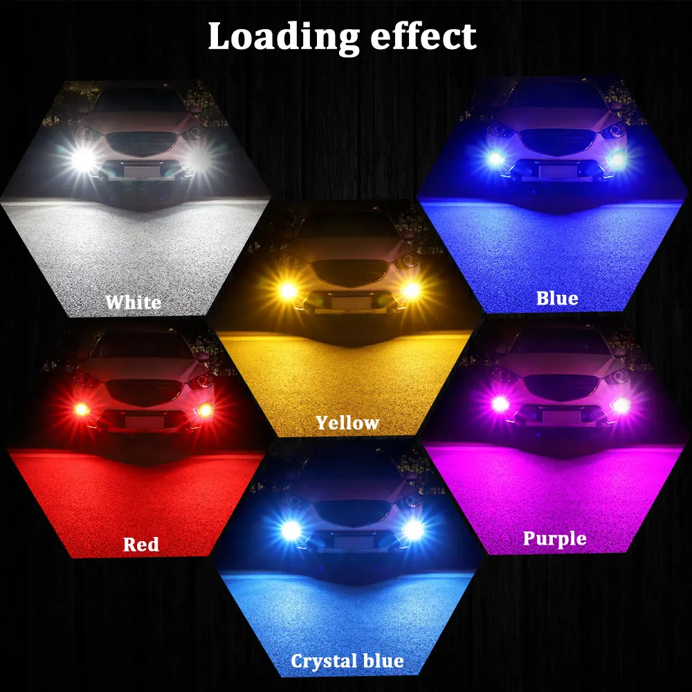 BMT h27 h27w2 h27w/2 LED Bulb h27w 880 881 h27w1 42SMD led fog lights lamp cars daytime running lights DRL LED 12V 24V Auto Lamp