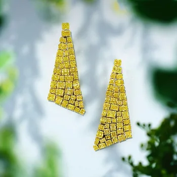 

Funmode New Arrival Normal AAA Quality Cubic Zirconia Stud Earrings for Women Jewelry Party Gifts Aretes De Mujer Modernos F037E