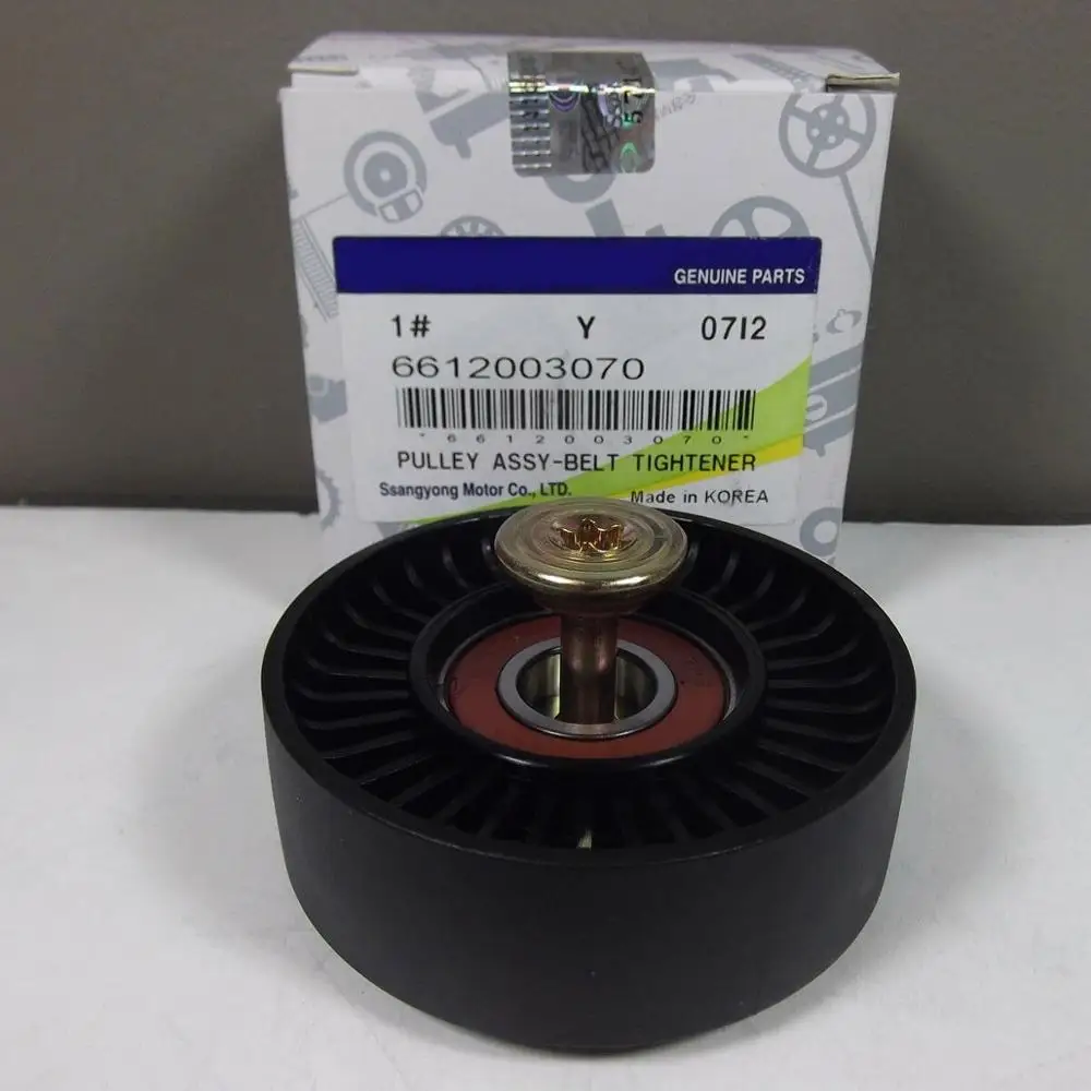 OEM 6612003070 Belt Tightener Pulley ASSY For Ssangyong Musso Musso 