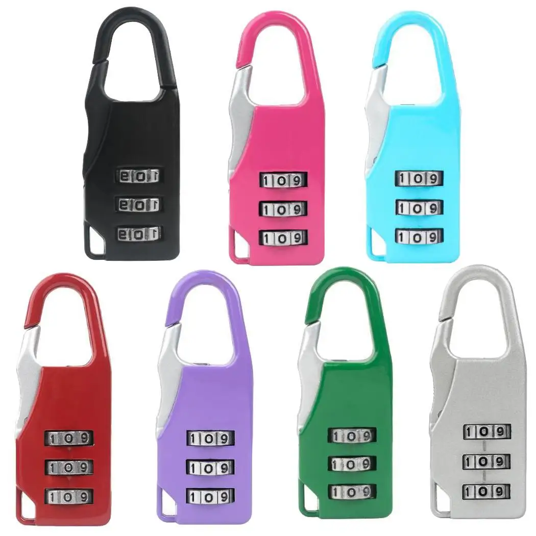 

Digit Mini Code Lock Travel Luggage Luggage, pole box, locker Combination Padlock Password Anti-Theft Lock Home Supplies