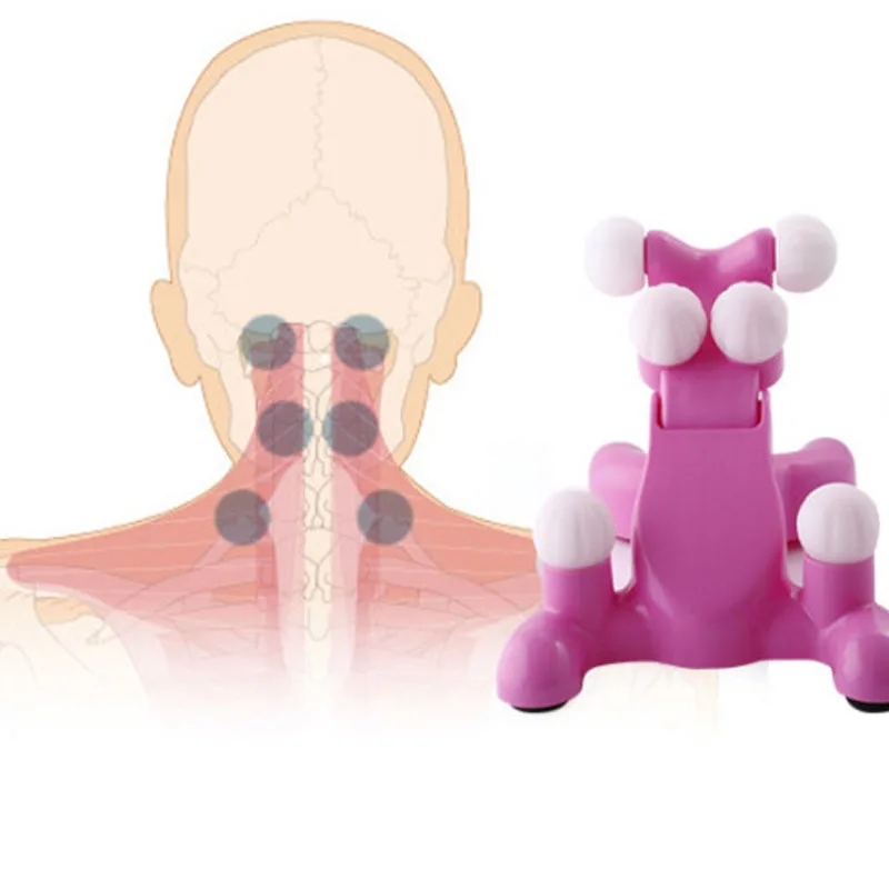 Баланс шеи шейного позвонка массажер ручное нажатие шеи и плеча массажер позвоночника боли облегчение боли в шее растягивание инструмента