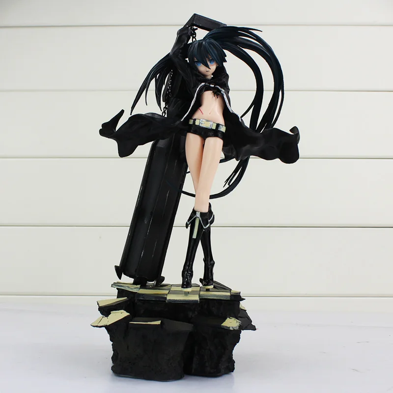 Anime Huke Figma Black Rock Shooter PVC Action Figure Collectible Model