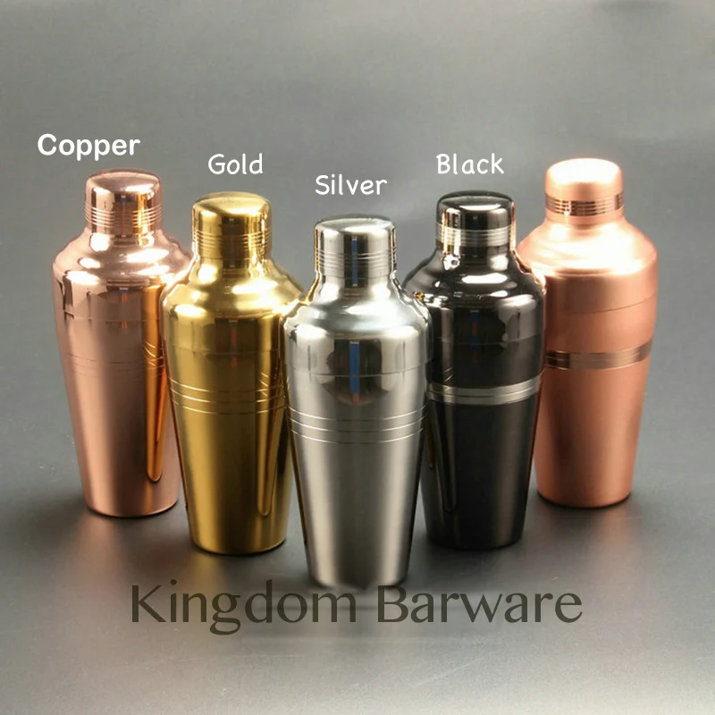 1PCS Japanese Style Stainless Steel 410ml Cocktail Shaker Bartender