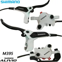 SHIMANO ALIVIO M395 MTB велосипед гидравлический дисковый тормоз набор зажим горный для тормоза велосипед дисковый тормоз XT и тормозной лист винты