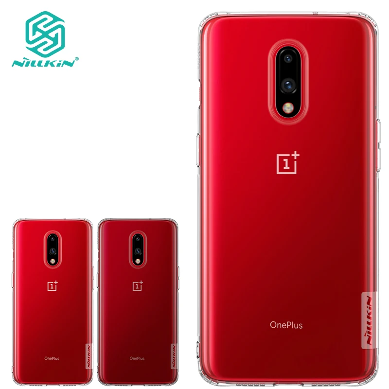 

Nillkin for OnePlus 7 Case Nature TPU Cases Ultra Thin Back Cover Soft Shell