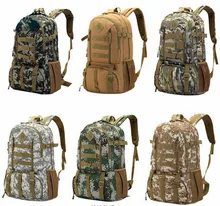 Top Brand Waterproof 50L Mens Men/Women Backpack Rucksack Heavy Duty Bag Camouflage Backpacks Travel Bags For Man Male