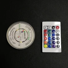 Кальян светодиодный светильник водонепроницаемый красочный подводный свет креативный пульт дистанционного управления Дайвинг свет кальян аксессуары