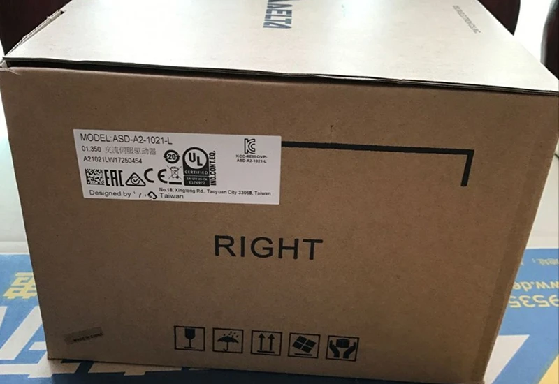 ASD-A2-1021-L ASDA-A2 220V 1KW сервопривода переменного тока с полностью закрытые Управление