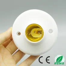 5 шт. полезные E27 круглый Пластик база винтовая лампочка штекеры патрона лампы Белый E27 цоколь розетка популярный держатель лампы Лидер продаж года