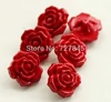10pcs/lot Beautiful red rose desin buttons Scrapbooking button for DIY Garment accessories (KK-1411) 2