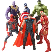 Marvel The Avenger 30cm Super Hero Captain America Wolverine Thor Spider Man Iron Man Action Figure PVC toy dolls Marvel The Avenger 30cm Super Hero Captain America Wolverine Thor Spider Man Iron Man Action Figure PVC toy dolls