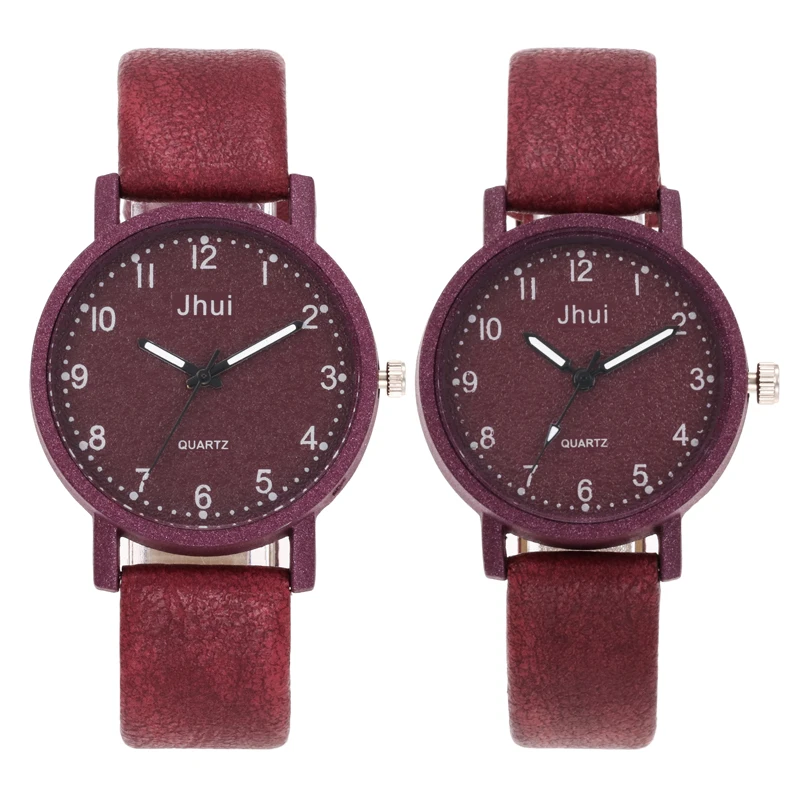 

Fashion Casual Lovers' Buckle Watches Student Individuality Women/men Clock Female Quartz Wristwatches mens watch