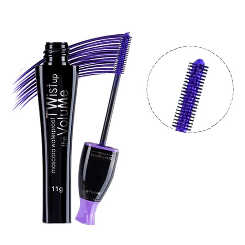 Eye Lengthening Thick Curly Mascara Makeup Cosplay Colorful No Blooming Water Eyelash Beauty Tool MH88