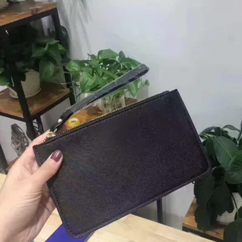 

Women Wallet Leather Simple Designer Zipper Slim Wallets Female Purse Clutch Thin Wristlet Phone Coin Credit Card Holder #L5