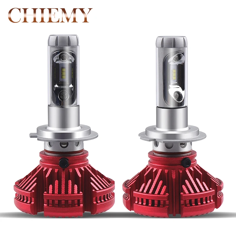 

Super Bright Headlights 50W 12000lm 6500K Auto LED H4 Hi lo Beam H7 H11 H1 H3 9005 9006 Fog Light Car LED Bulbs All in one X3