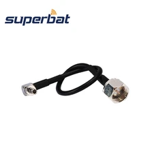 Superbat CRC9 цифровой кабель F прямой штекер в CRC9 мужской джемпер RG174 1,5 м для 3g 4G LTE huawei WiFi устройств USB модем