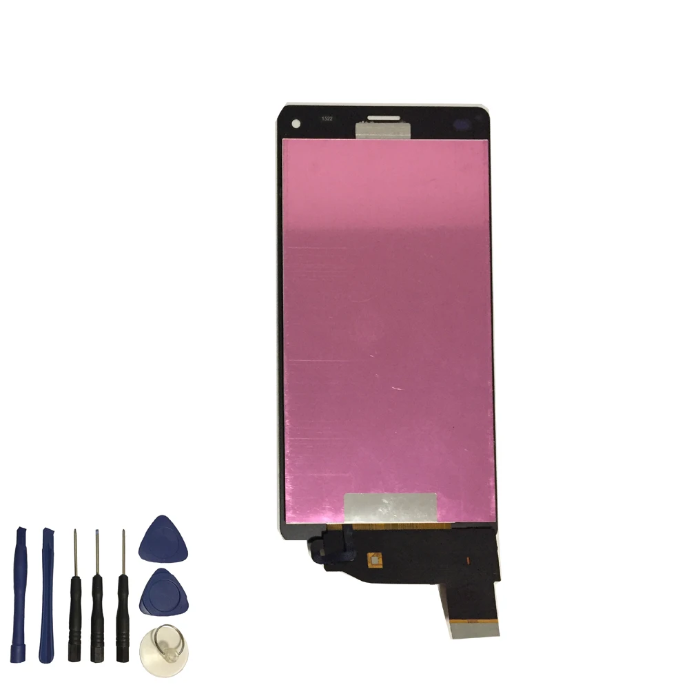 

4.3 inch For Sony Xperia Z3 Mini Compact D5803 D5833 Touch Screen Digitizer + LCD Display Monitor Module Assembly + Free Tools