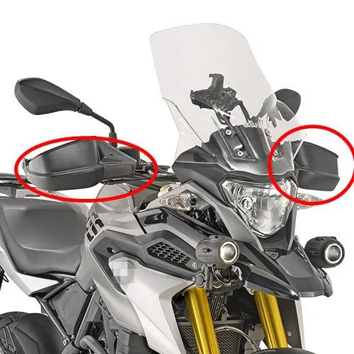 

Hand Guard Brake Clutch Protector Wind Shield Handguard for BMW G310R G310GS 2016 - 2018 Kawasaki Versys 650 KLE650 2015 - 2017