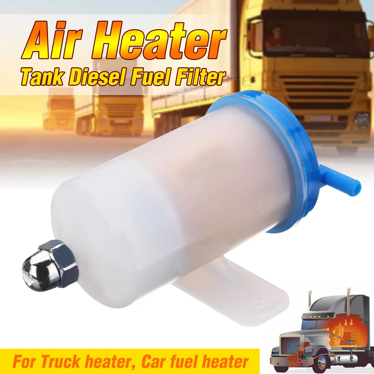 RV Car Truck Air Parking Heater Tank Oil Fuel Filter Universal