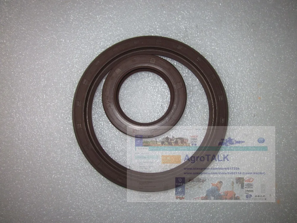 Yangdong Y380T Y385T the crankshaft oil seals set front and rear seals