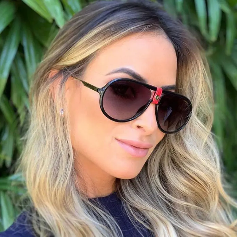 

Big Frame Mens Sunglasses Brand Designer High Quality Luxury Trendy Sun Glasses For Women Fashion 2019 Shades UV400