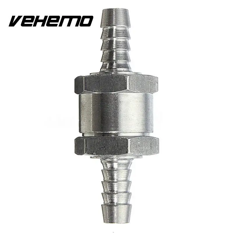 Vehemo 8 мм авто мазута бензин невозвратный односторонний обратный клапан алюминиевый сплав