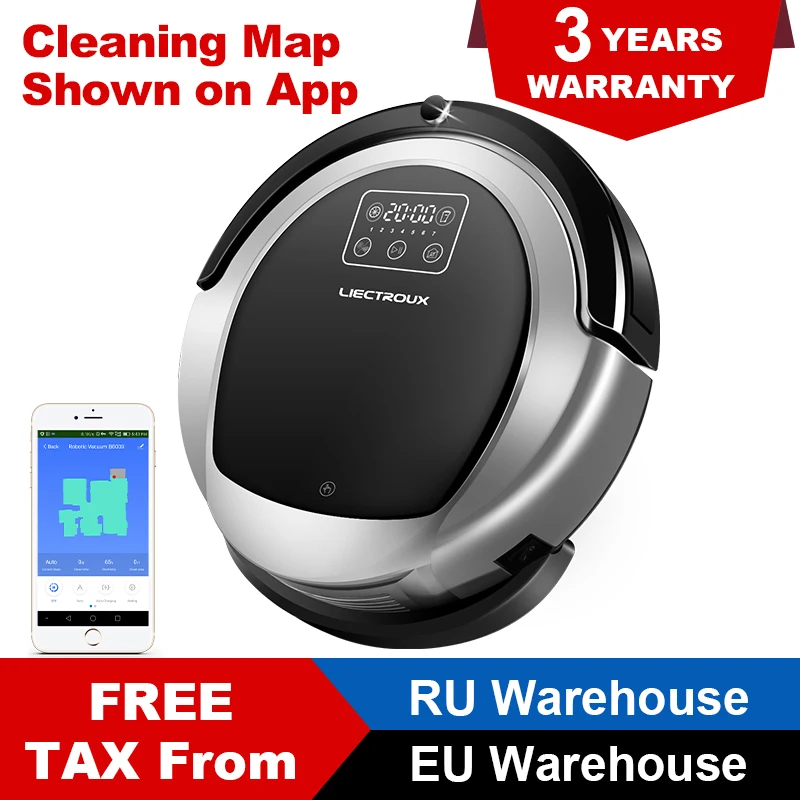 LIECTROUX B6009 Roboter Staubsauger LIECTROUX B6009 Roboter Staubsauger
