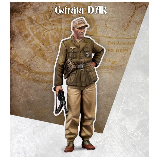 1:35 Resin kit  standing German soldier 1