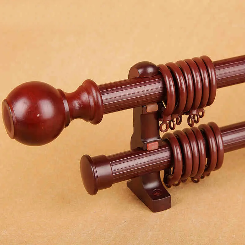 

Curtain Rod Roman Rod Single And Double Rod Manganese Steel Alloy Sodium M Silent Mute Silent Thicker Rod