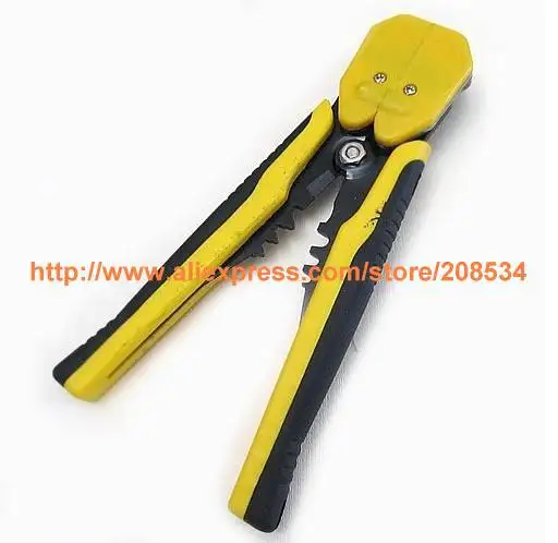 AWG24-10 (0.2-6.0mm2 ) 3 in 1 Automatic Cable Wire Stripper Self Adjusting Crimper Terminal Cutter Tool