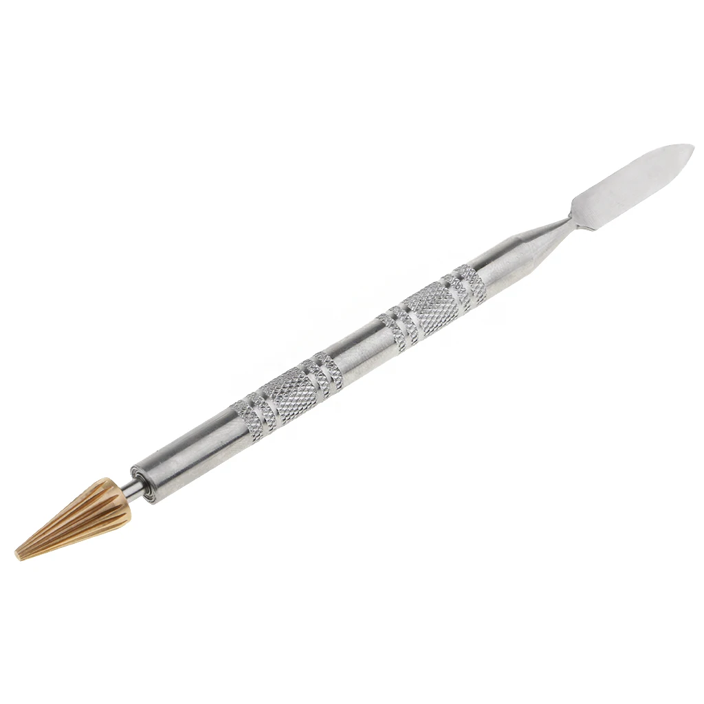 DIY Leather Edge Dye Pen,Stainless Steel Top Edge Dye Roller Oil Pen Belt Finisher Leather Leather Craft Tool Leathercraft Sets